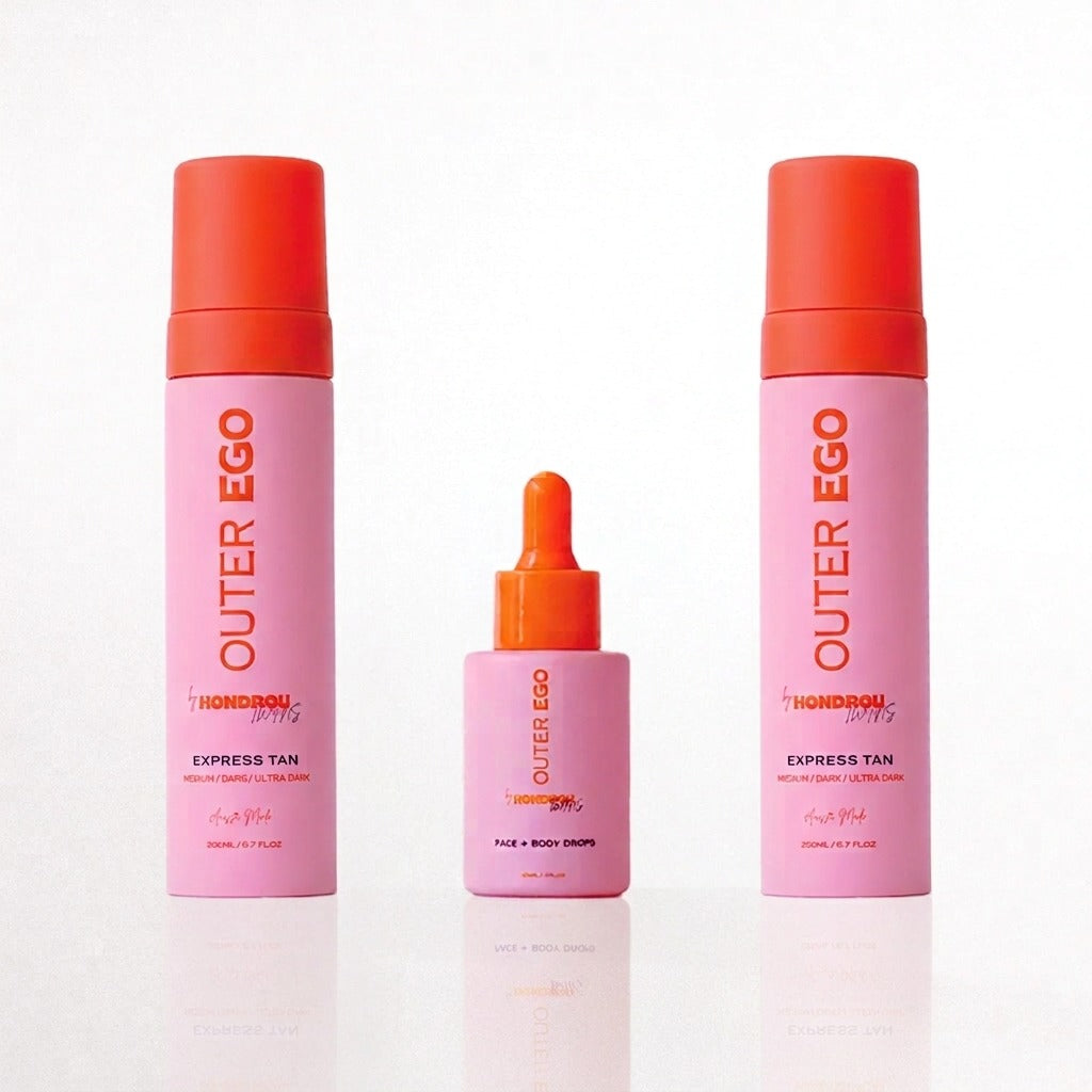 Outer Ego BFCM 2 Tans + Glow Drops Bundle