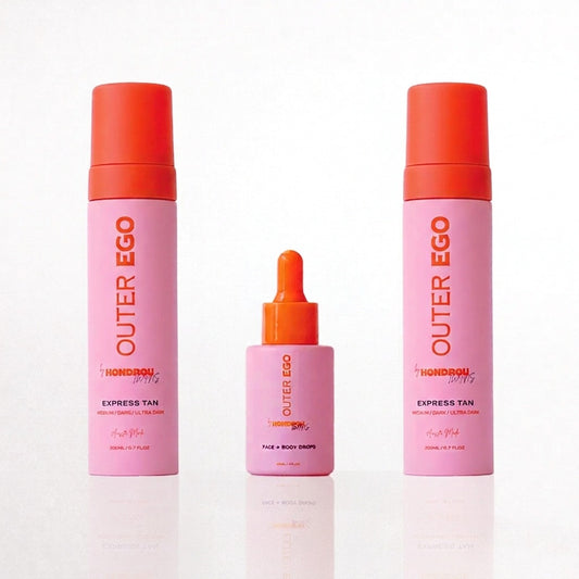 Outer Ego BFCM 2 Tans + Glow Drops Bundle